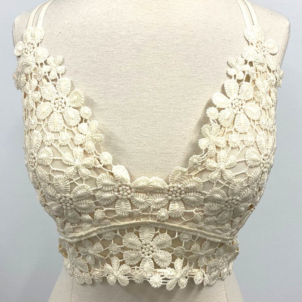 Anemone Women's Sexy Comfortable Lace Bralette